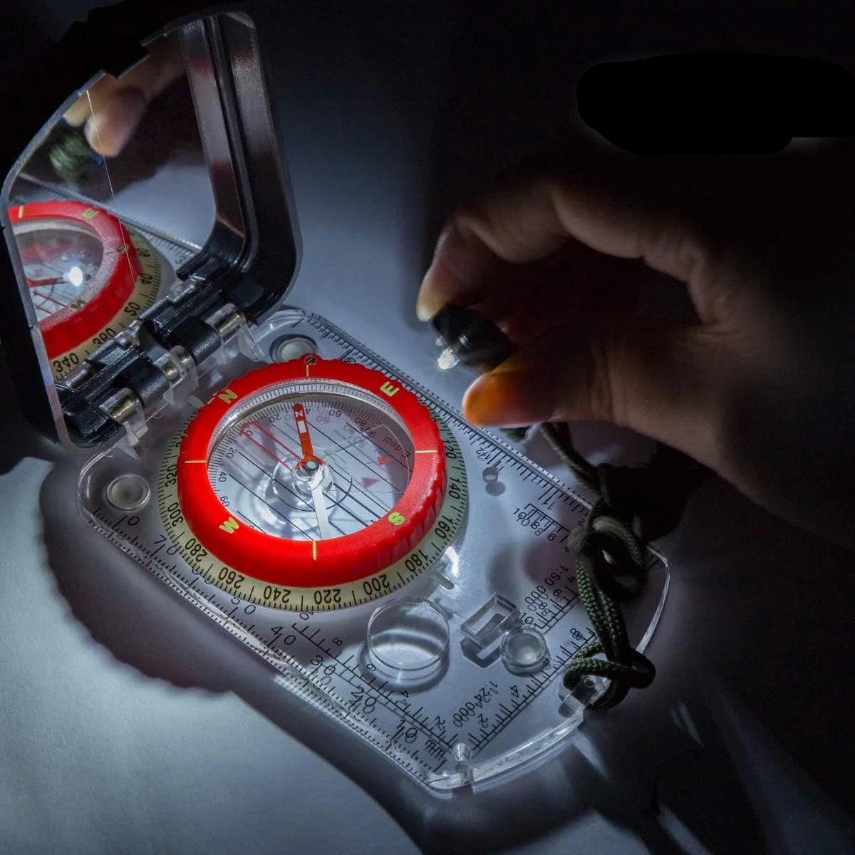 Boussole de Randonnée LED