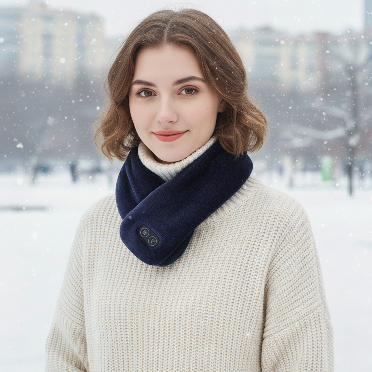 Écharpe Chauffante Intelligente