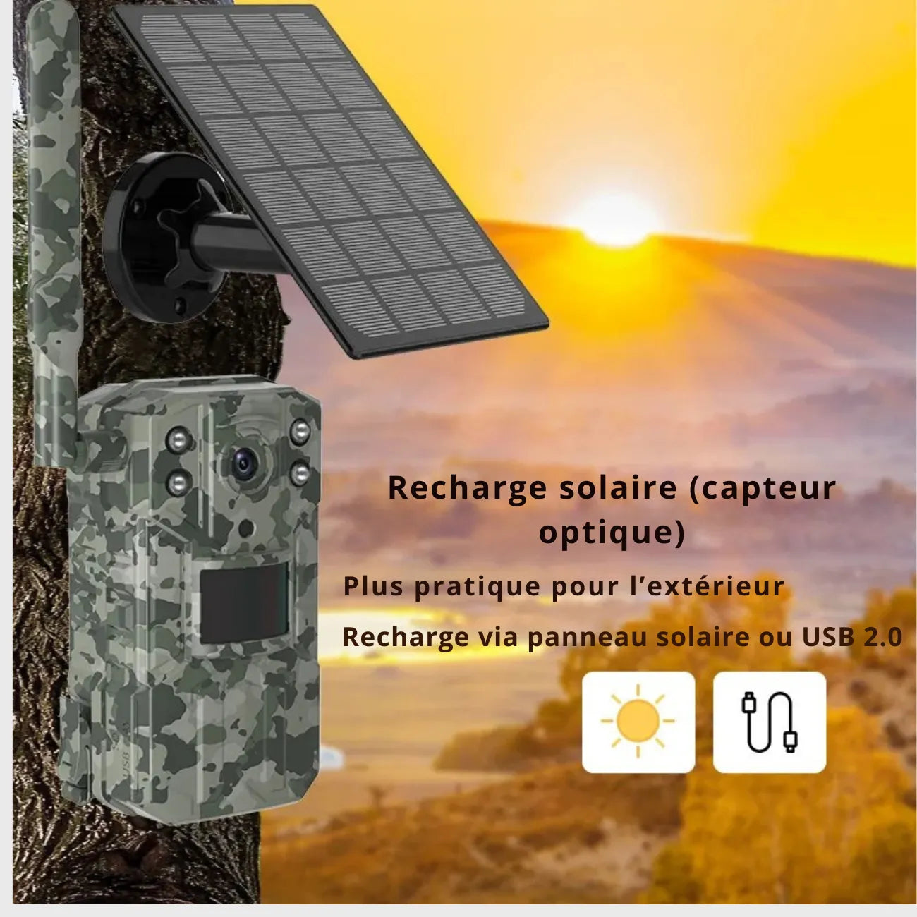 Caméra de Chasse 4G