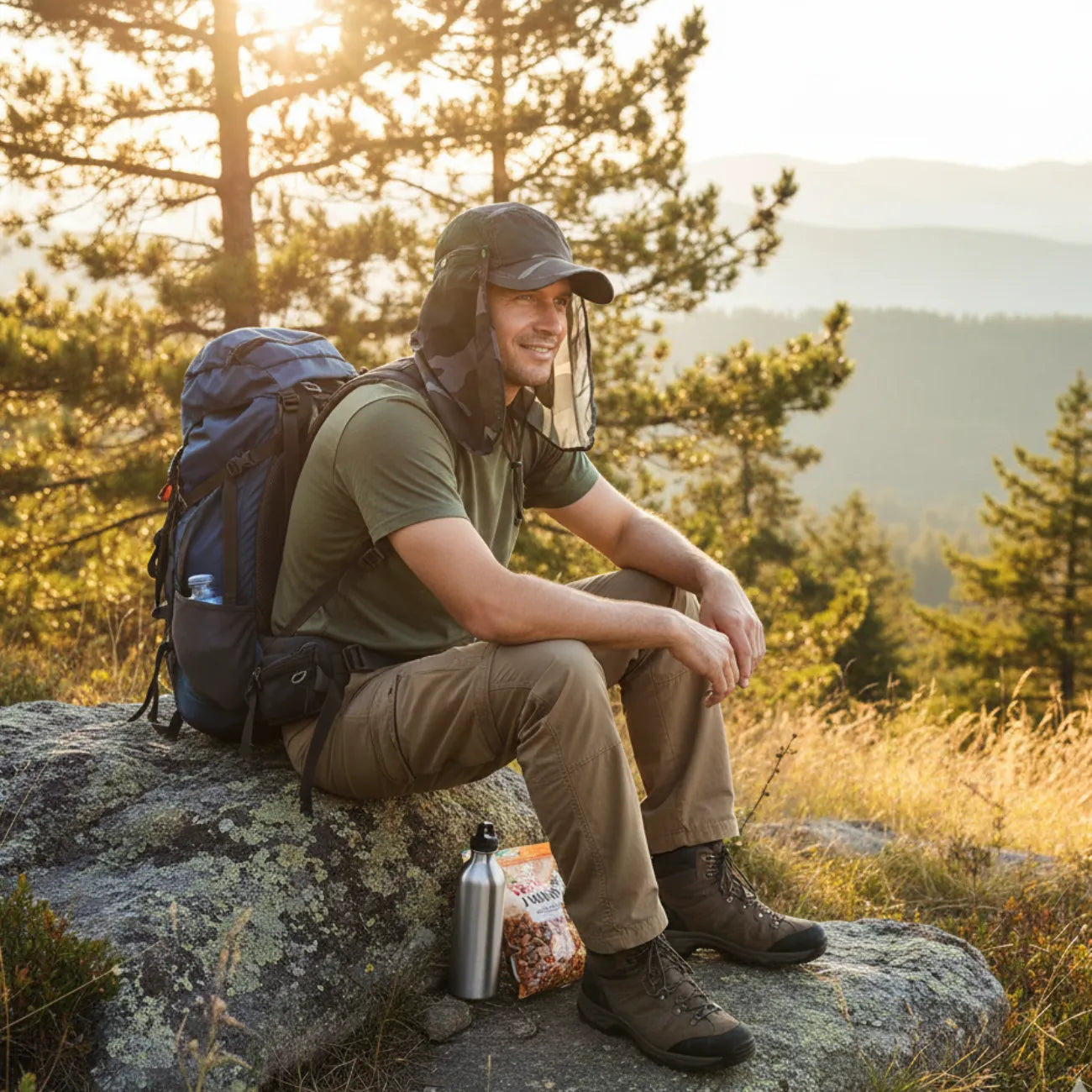 Casquette Anti UV Homme