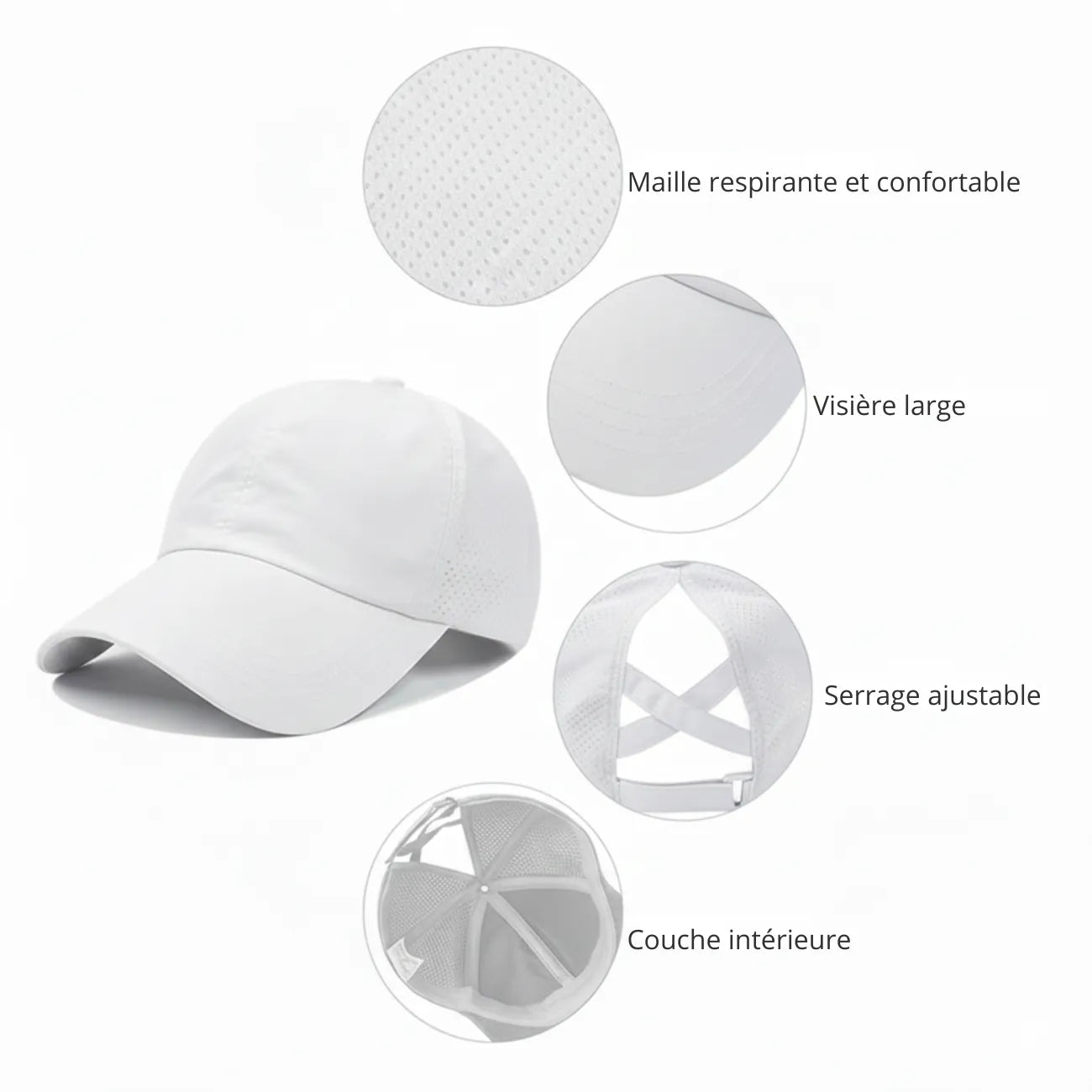 Casquette Golf Femme
