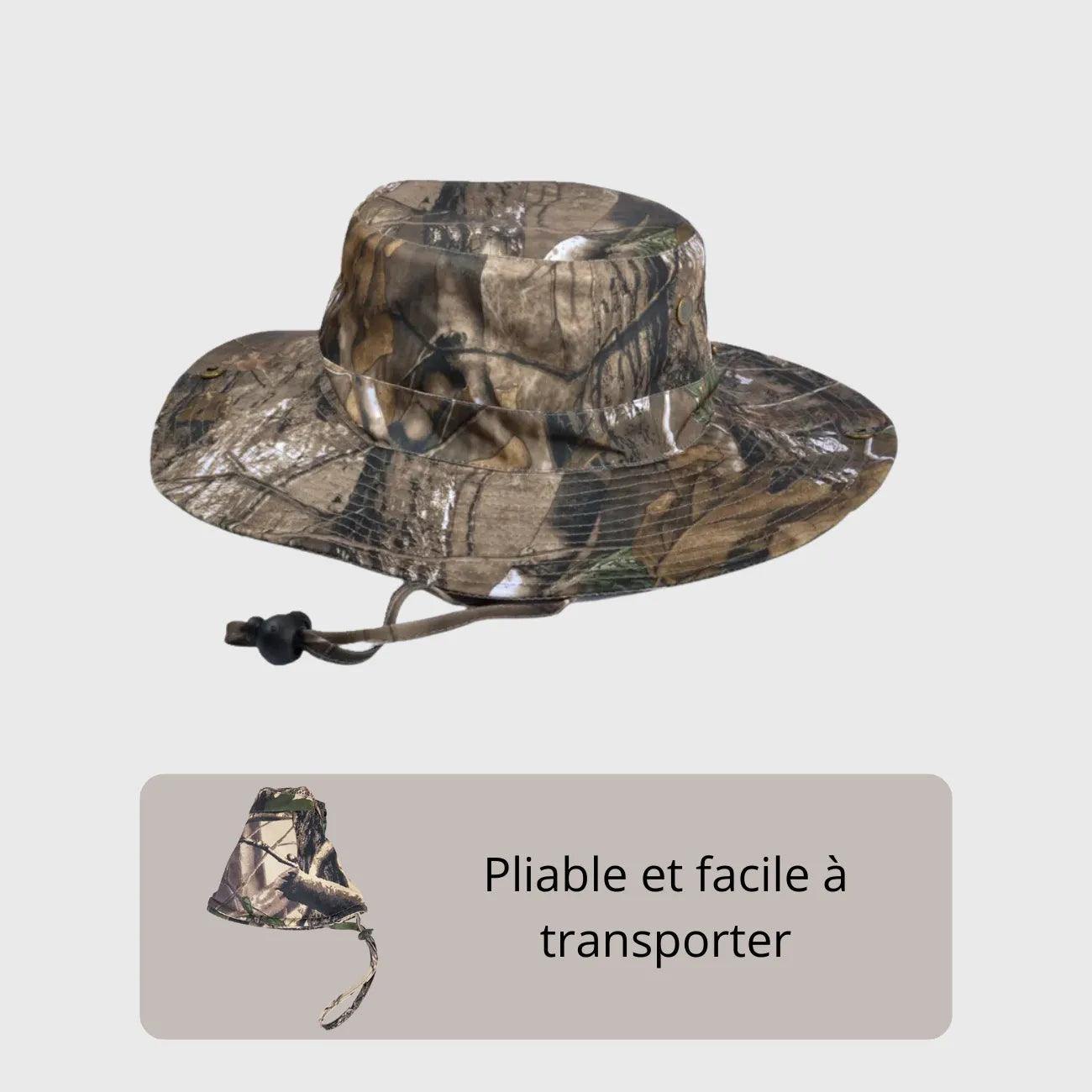 Chapeau Randonnée Anti-UV Homme