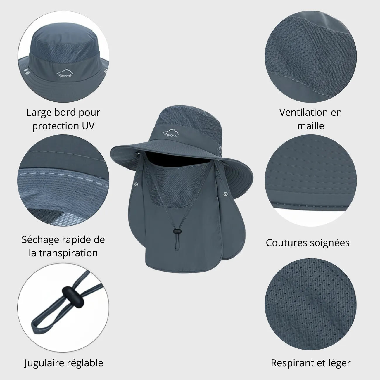 Chapeau Randonnée Anti UV