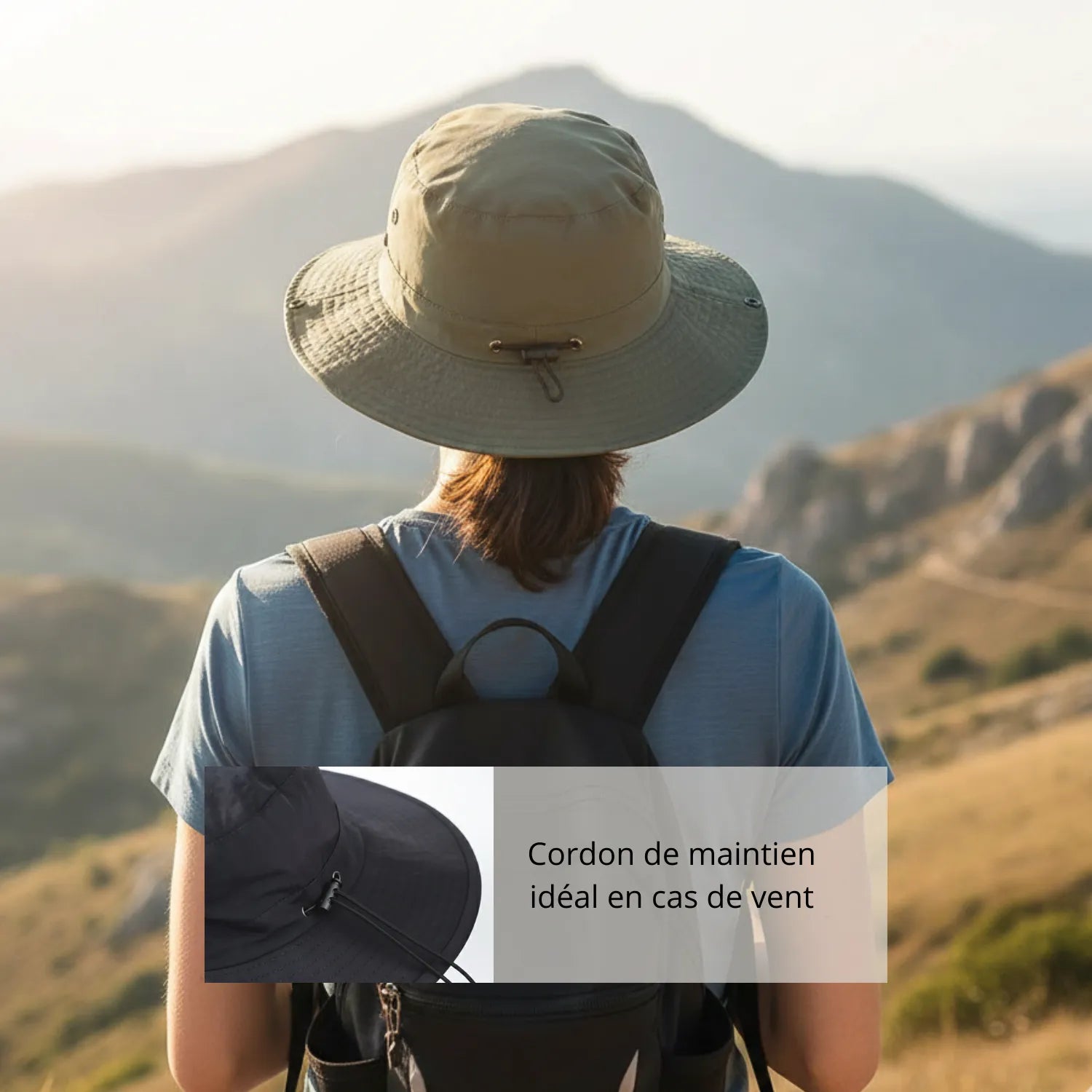 Chapeau Soleil Randonnée Femme