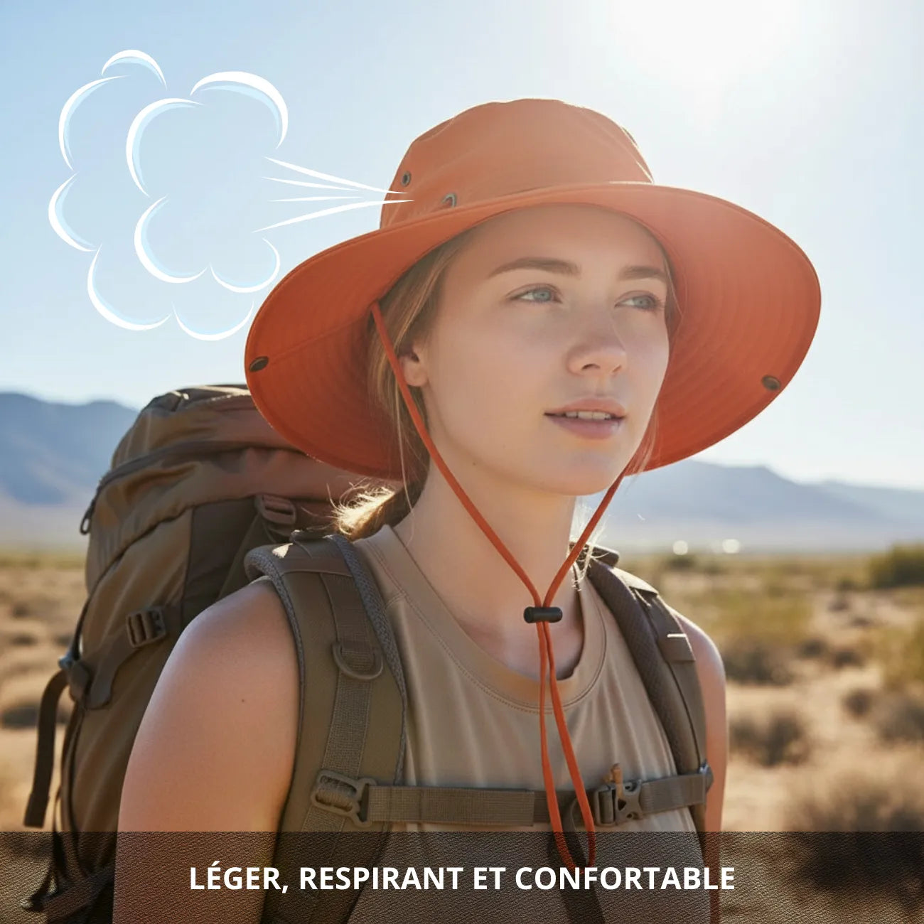 Chapeau Trekking Anti-UV