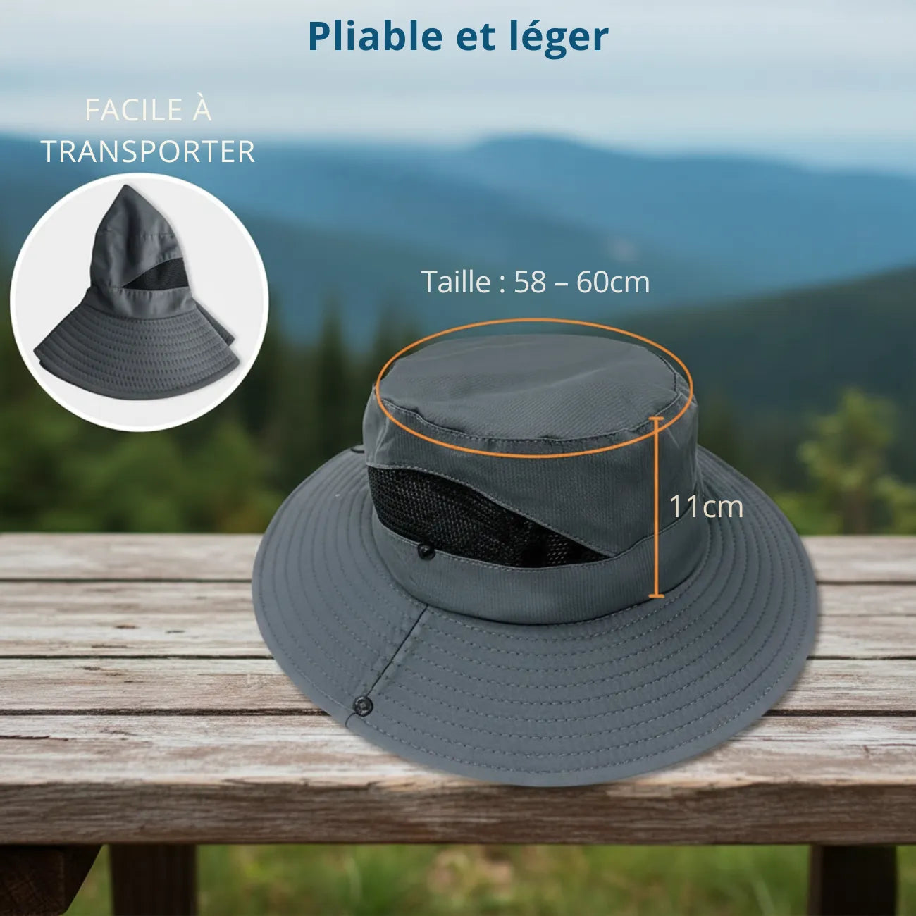 Chapeau de Randonnée Homme