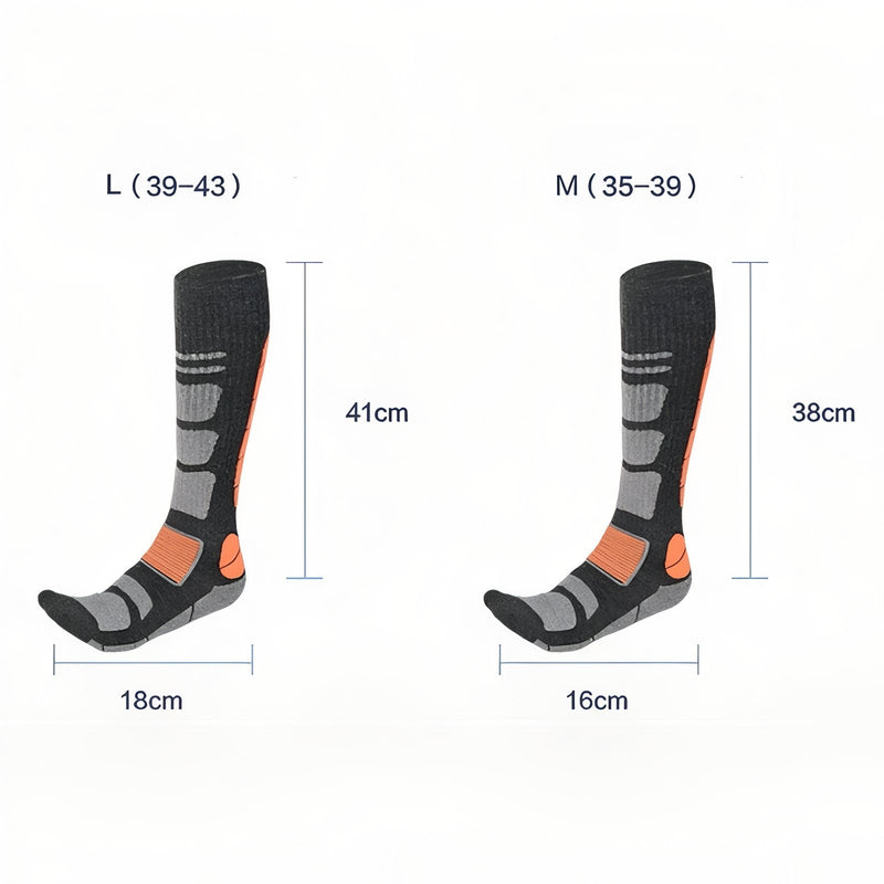 Chaussettes Randonnée Mérinos - DTYSTORE