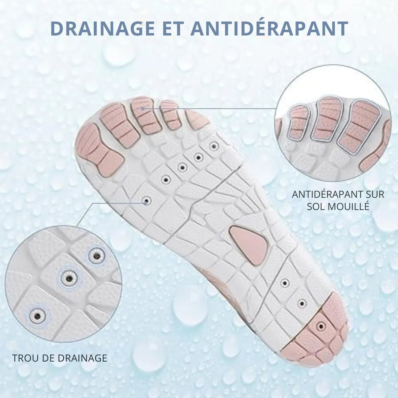 Chaussure Barefoot Pieds Nus - Confort & Flex
