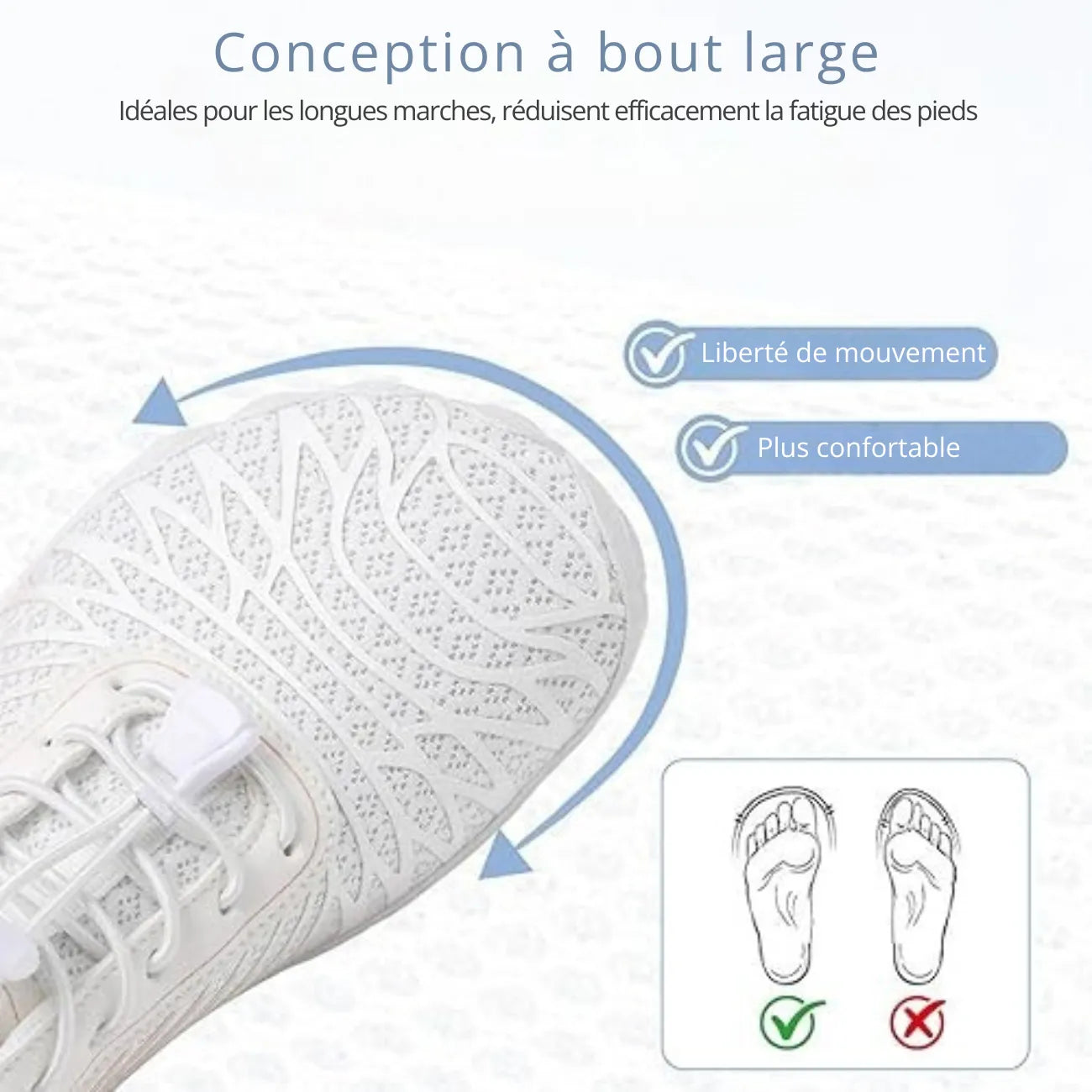 Chaussure Barefoot Pieds Nus - Confort & Flex