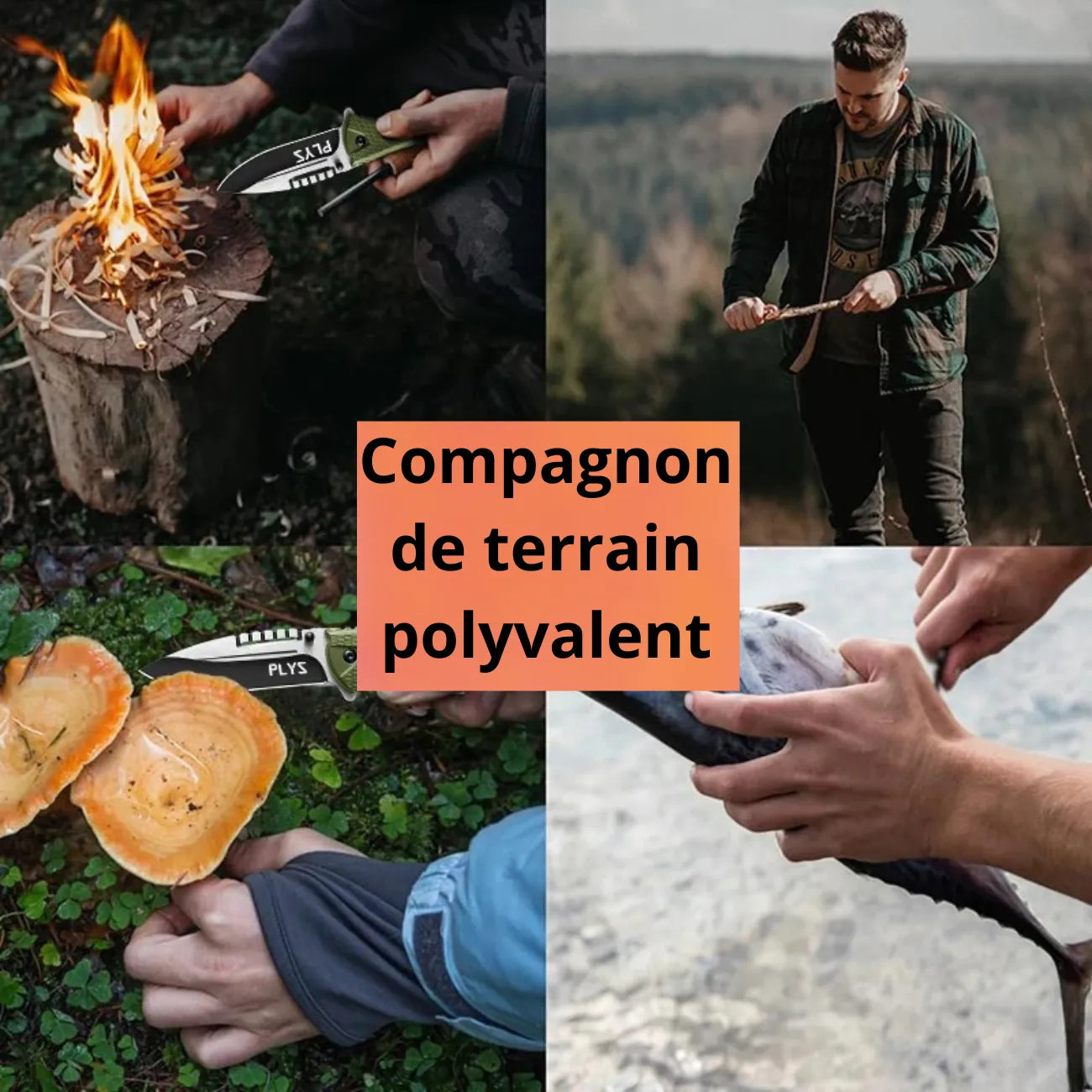 Couteau de Survie Randonnée