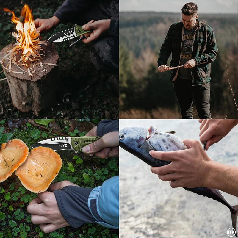 Couteau de Survie Randonnée - DTYSTORE