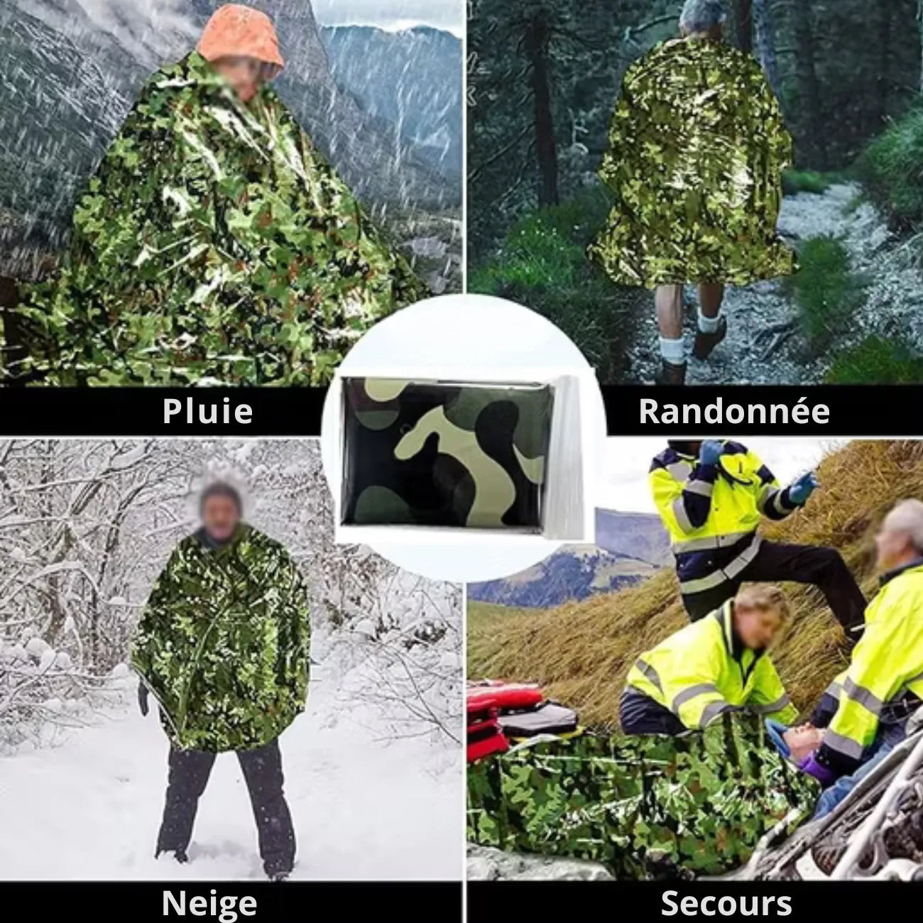 Couverture de Survie Camouflage