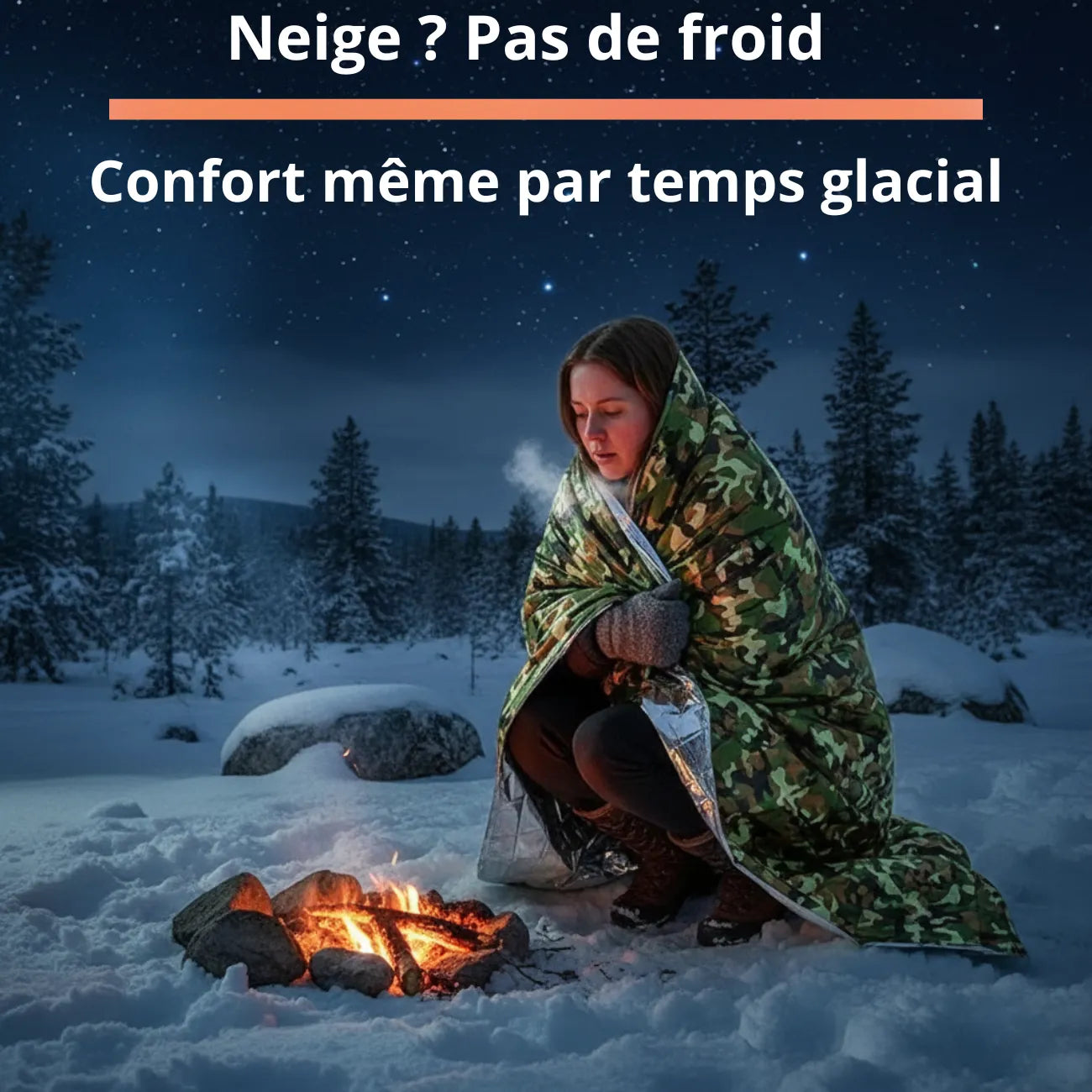 Couverture de Survie Camouflage