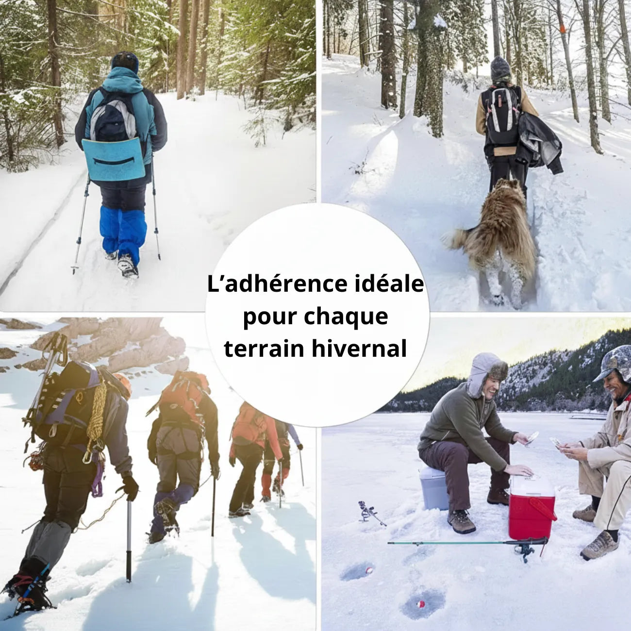 Crampons Neige à Chaîne