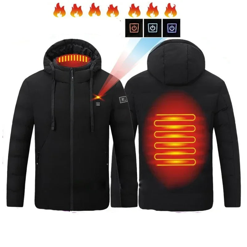 Doudoune Capuche Chauffante - DTYSTORE