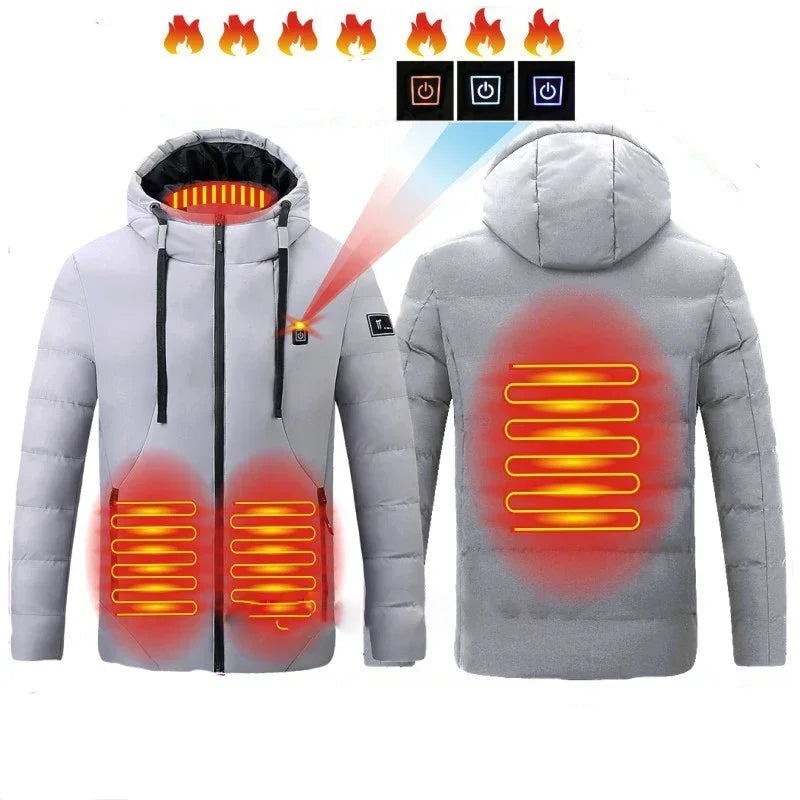 Doudoune Capuche Chauffante - DTYSTORE