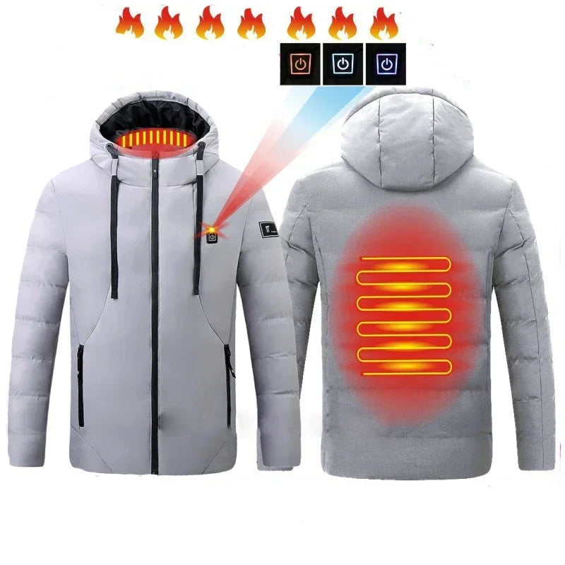 Doudoune Capuche Chauffante - DTYSTORE