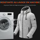 Doudoune Capuche Chauffante