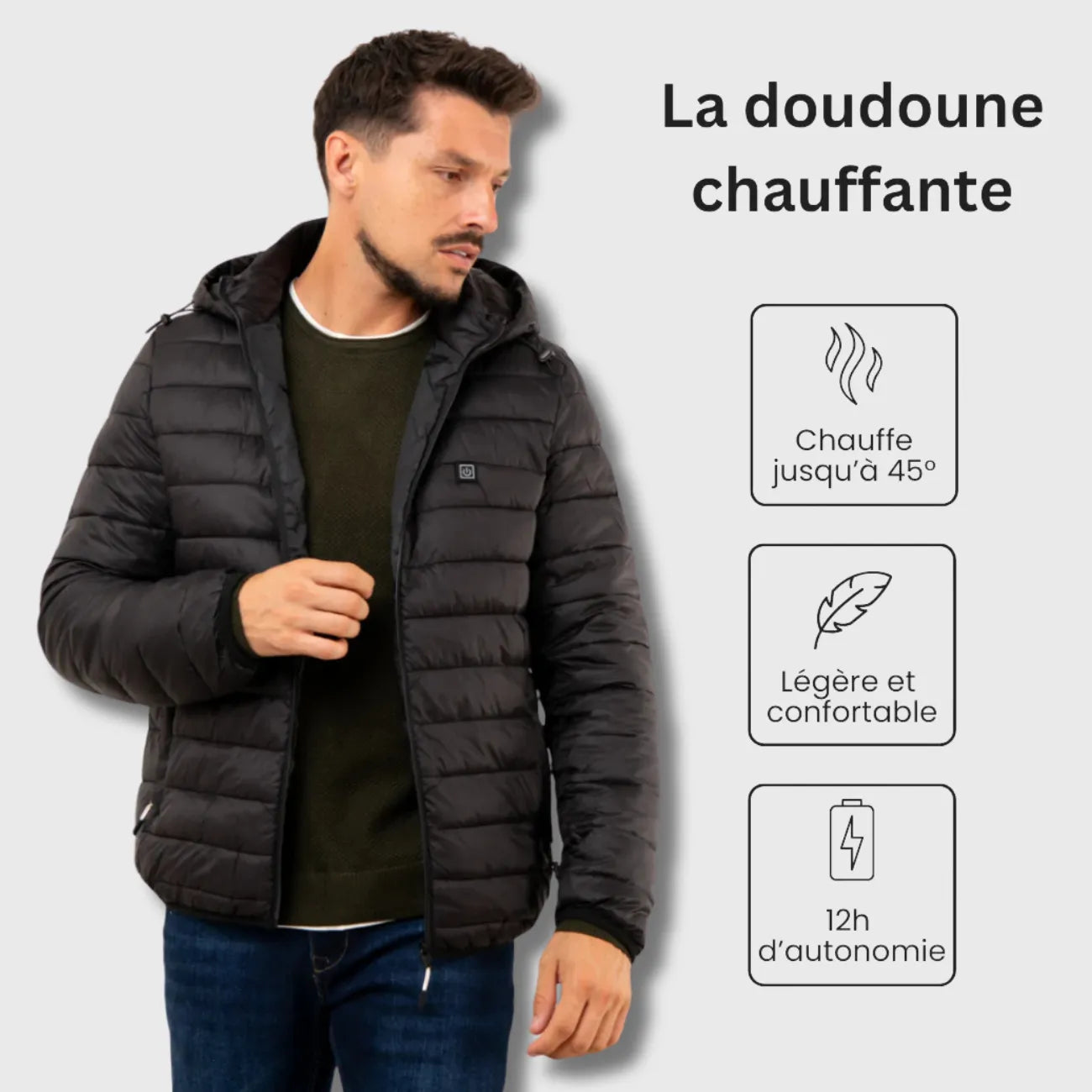 Doudoune Chauffante USB