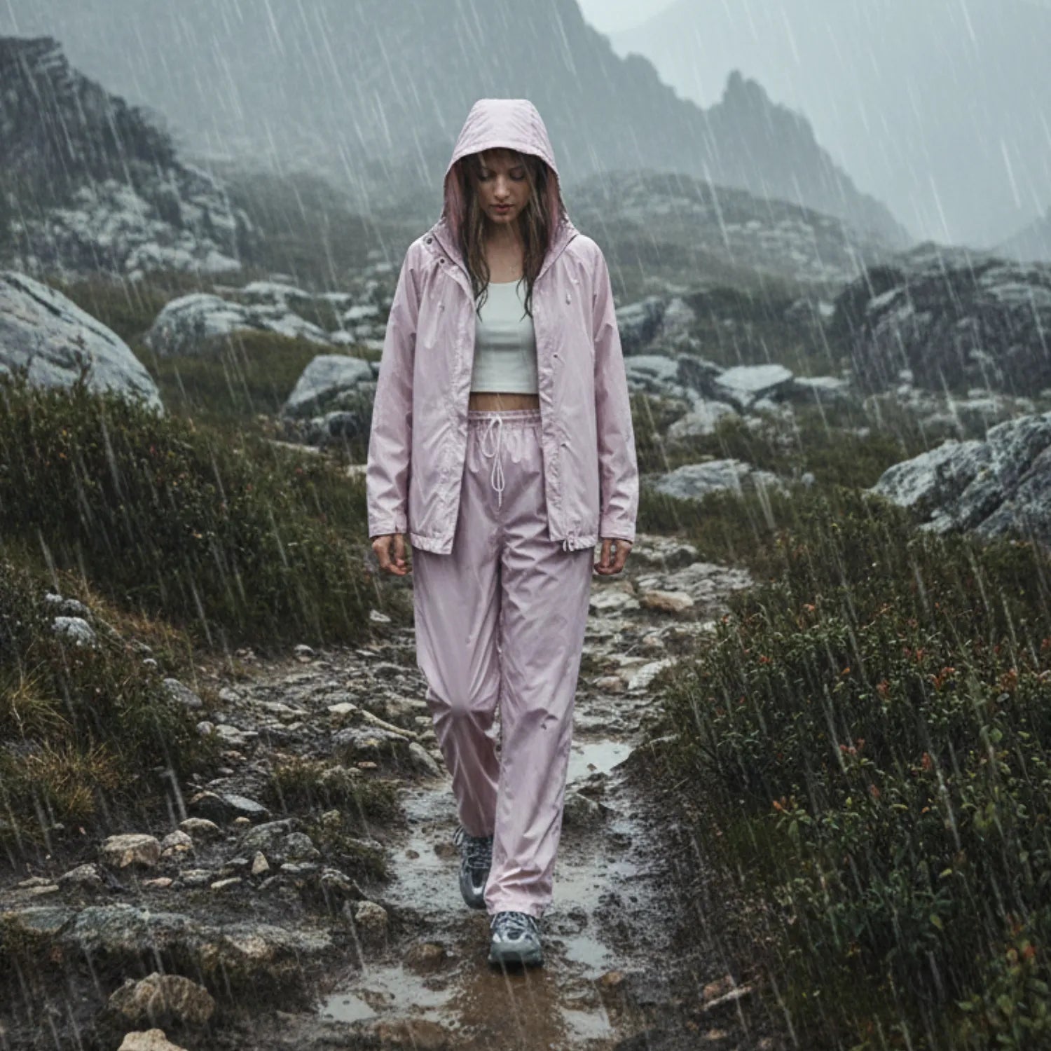 Ensemble de Pluie Femme