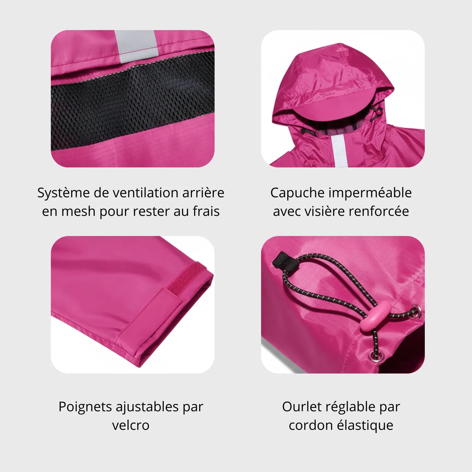 Ensemble de Pluie Femme