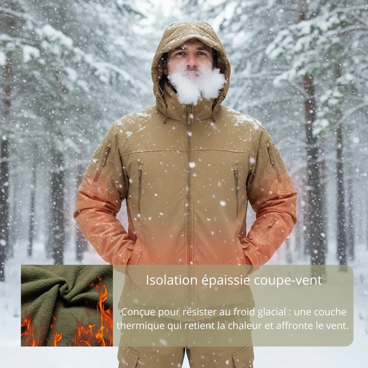 Ensemble de Randonnée Imperméable Homme