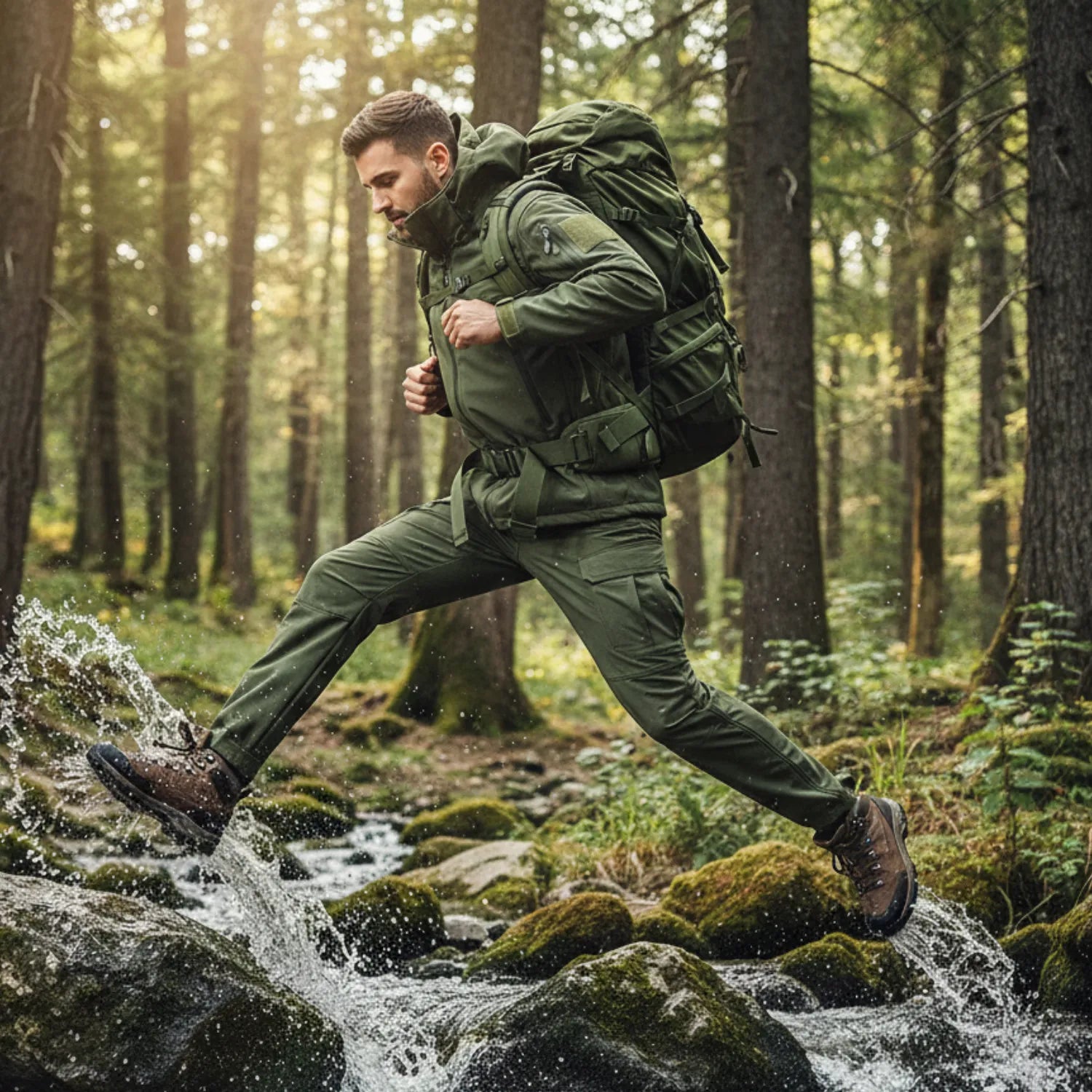 Ensemble de Randonnée Imperméable Homme