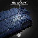 Gilet Chauffant Bleu avec Batterie