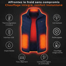 Gilet Chauffant Bleu avec Batterie