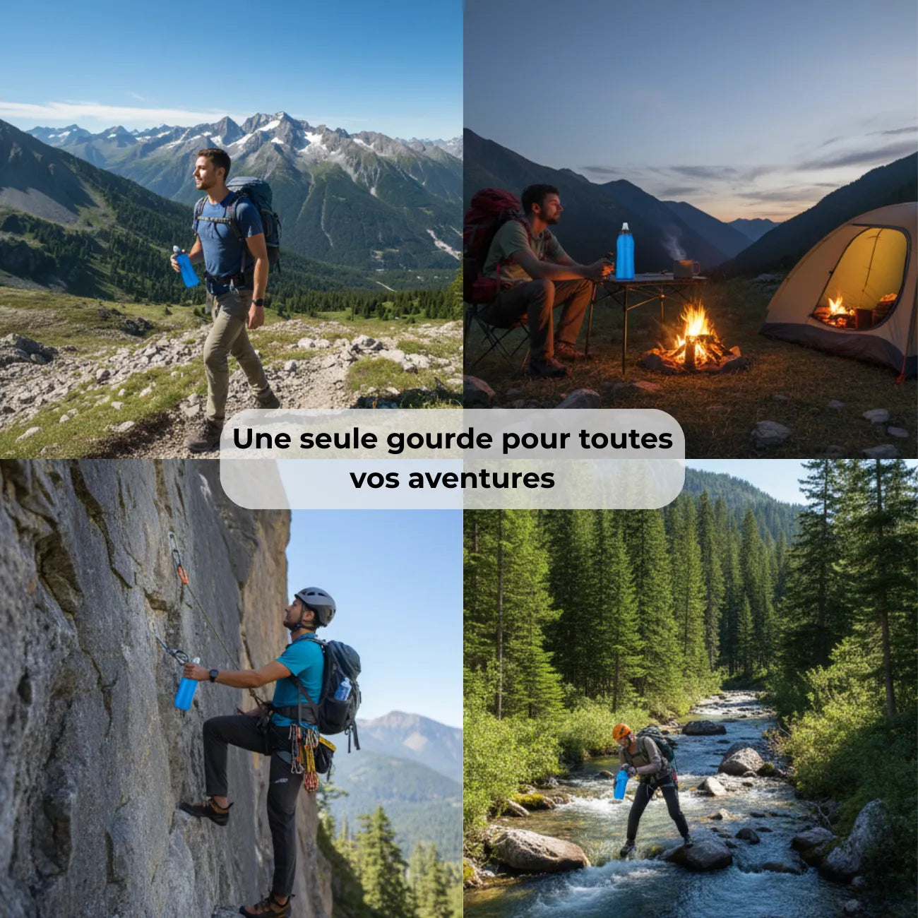 Gourde Filtrante Randonnée