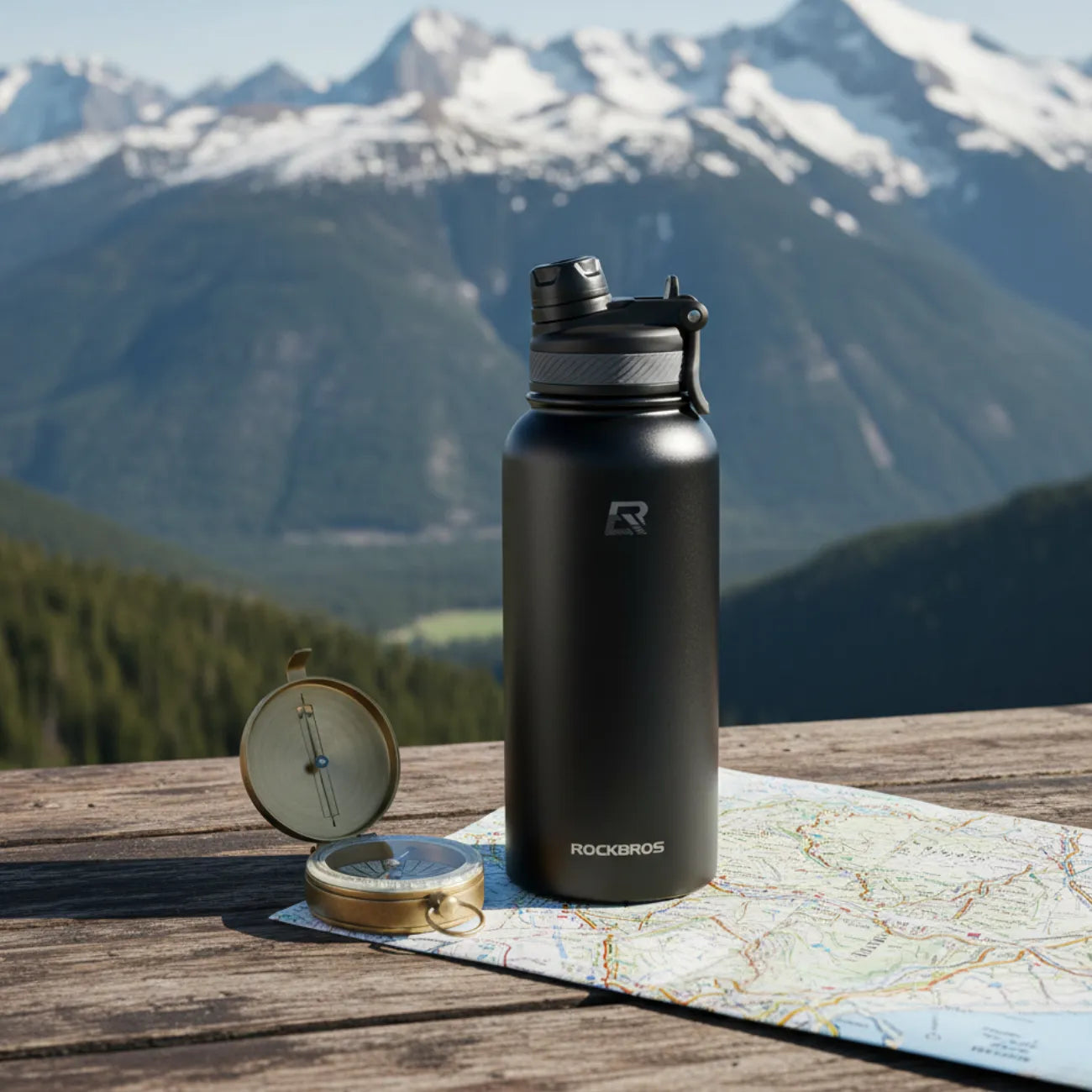 Gourde Isotherme Montagne