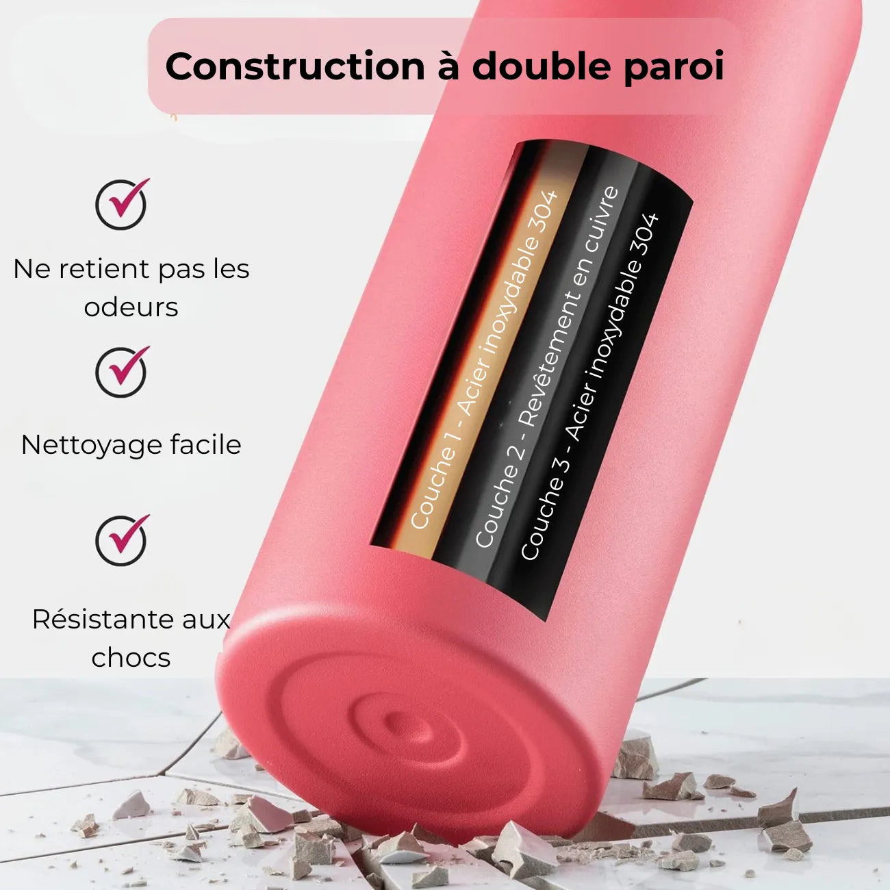 Gourde pour Randonnée Montagne