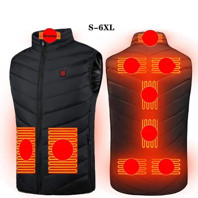 Gilet Chauffant avec Batterie