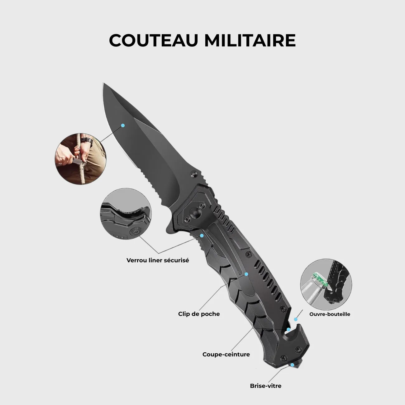 Kit Complet de Survie Randonnée