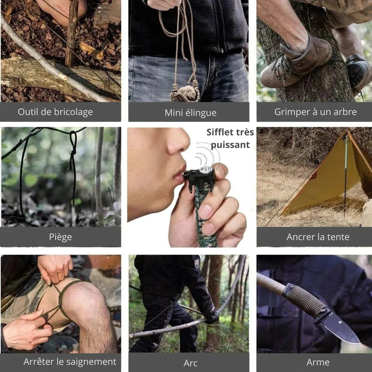 Kit de Survie Camping Premium