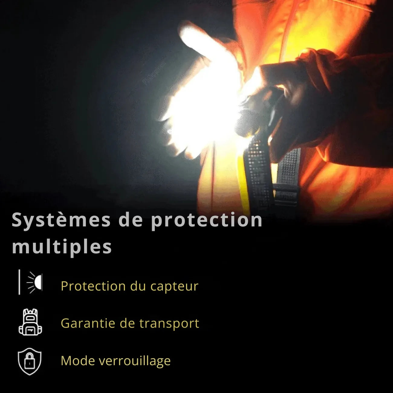 Lampe Frontale LED Rechargeable