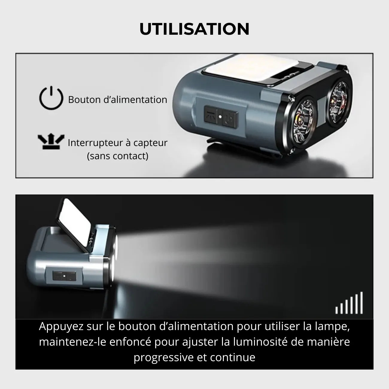 Lampe Frontale Randonnée