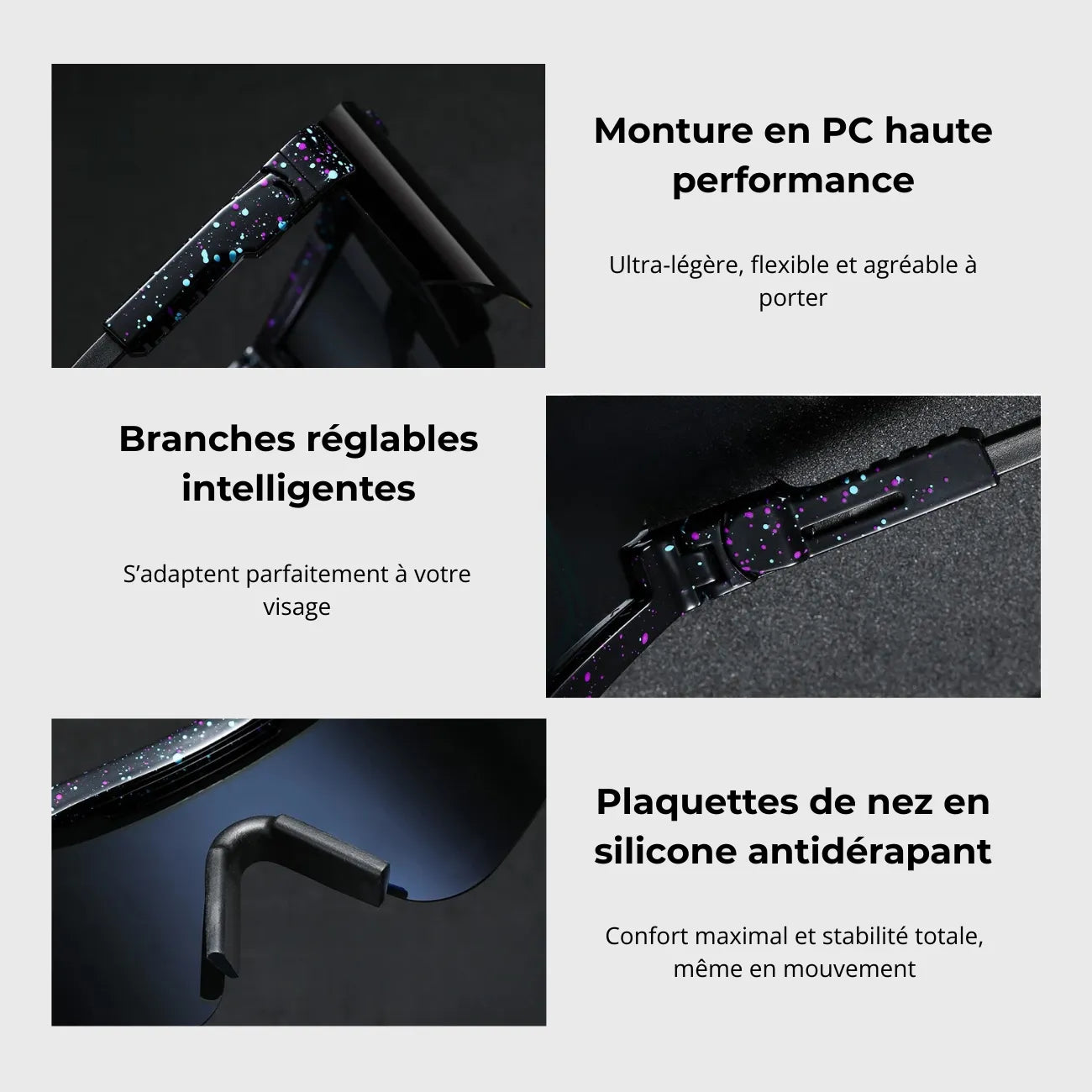 Lunettes de Soleil Haute Protection