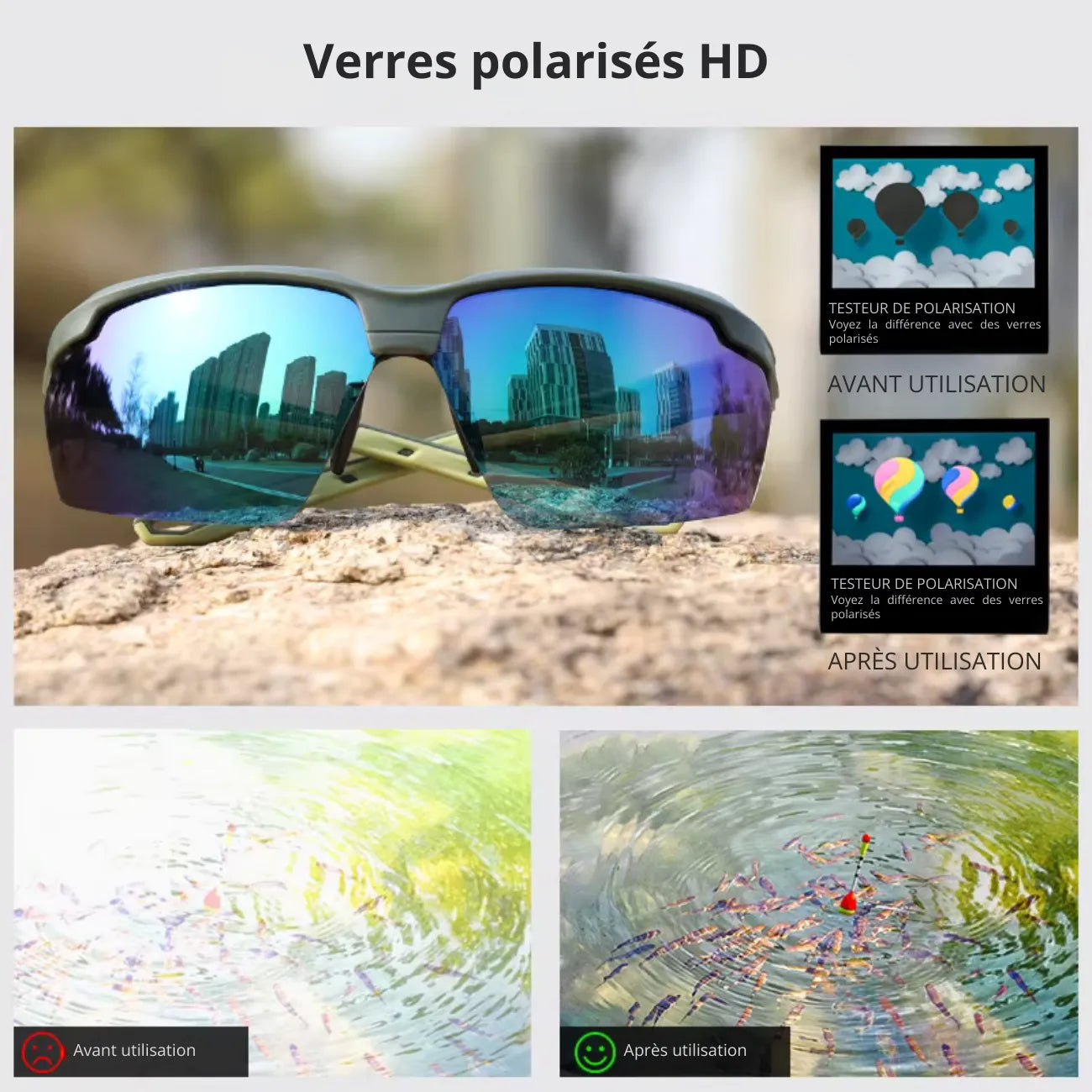 Lunettes de Sport Haute Protection