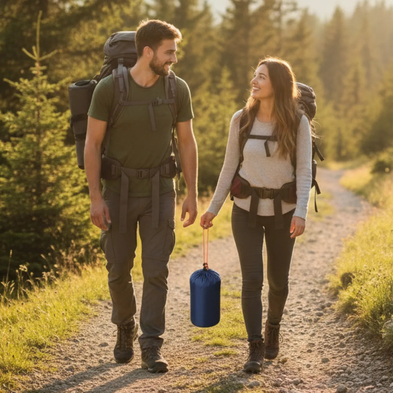 Matelas Camping Gonflable 2 Personnes