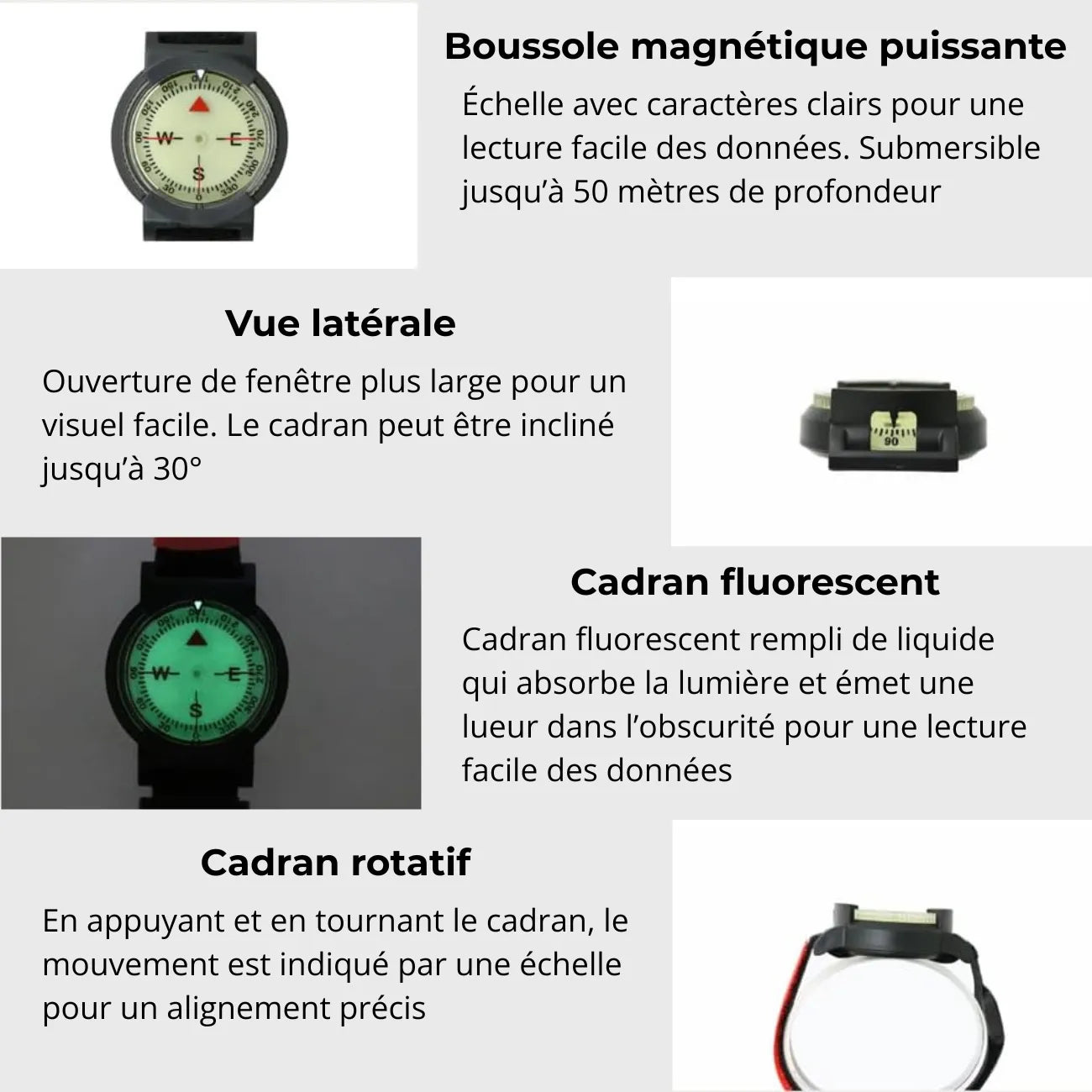 Montre Boussole Randonnée