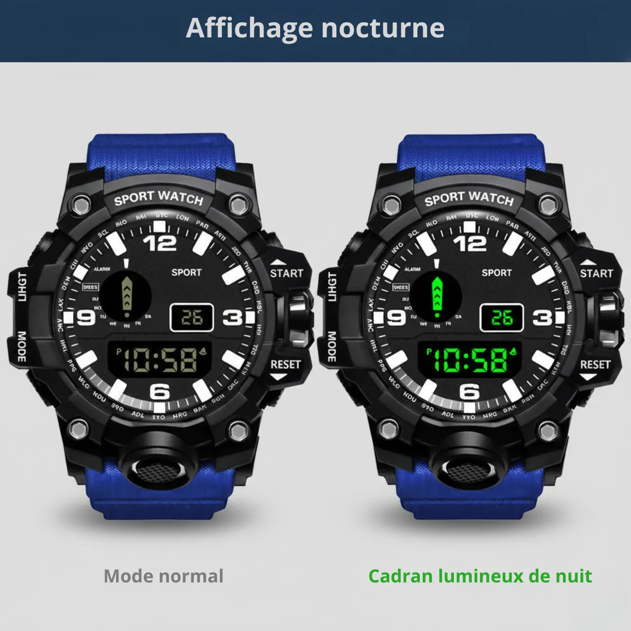 Montre Outdoor Trekking Homme