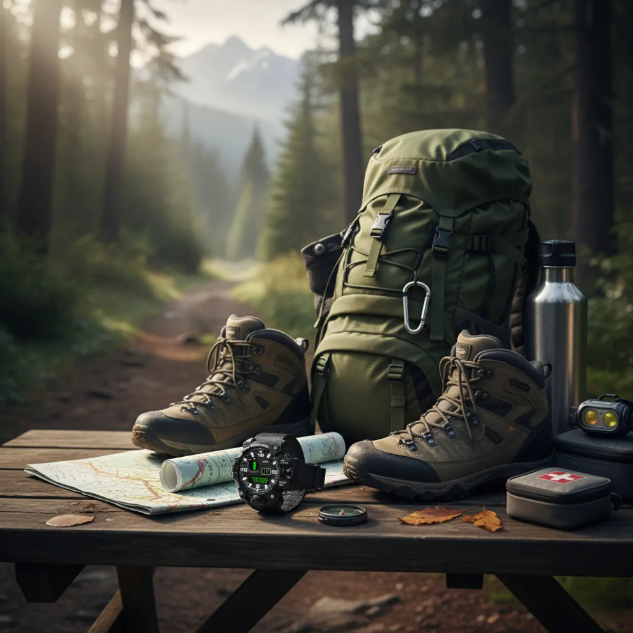 Montre Outdoor Trekking Homme