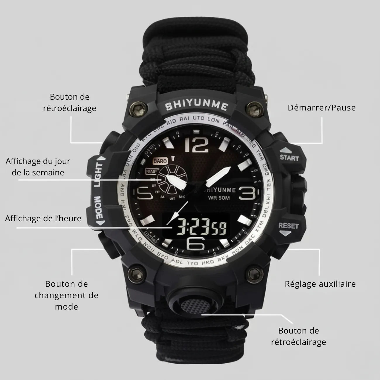Montre de Randonnée Militaire