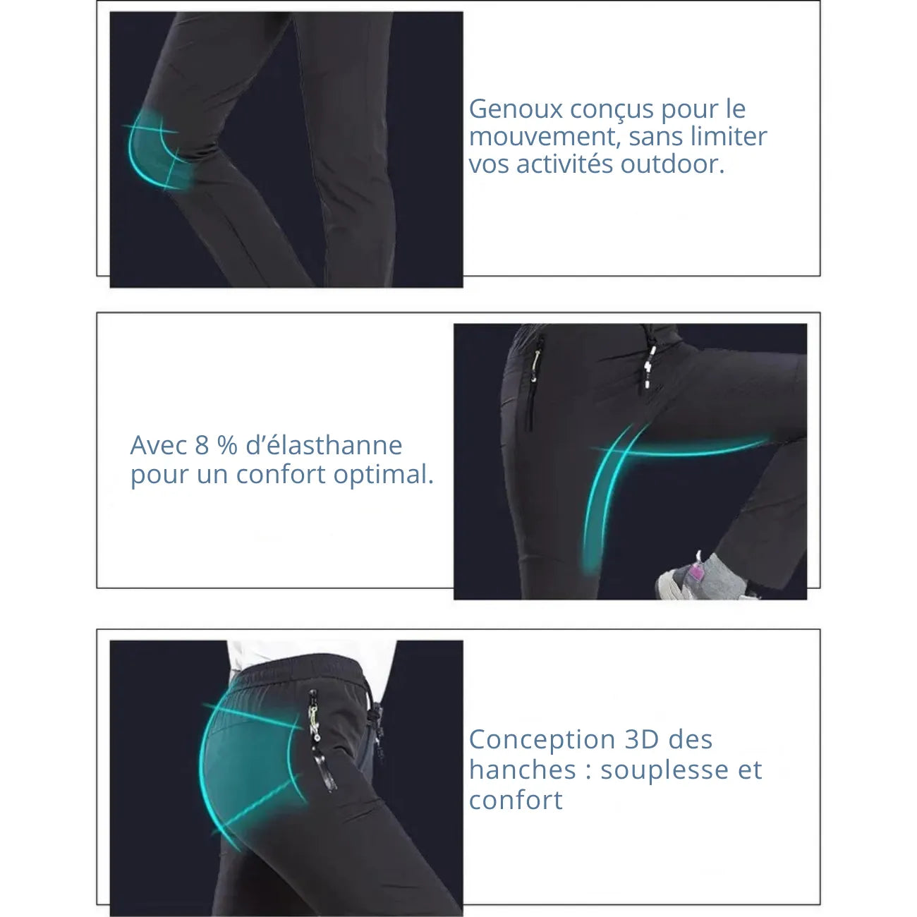 Pantalon de Randonnée Femme