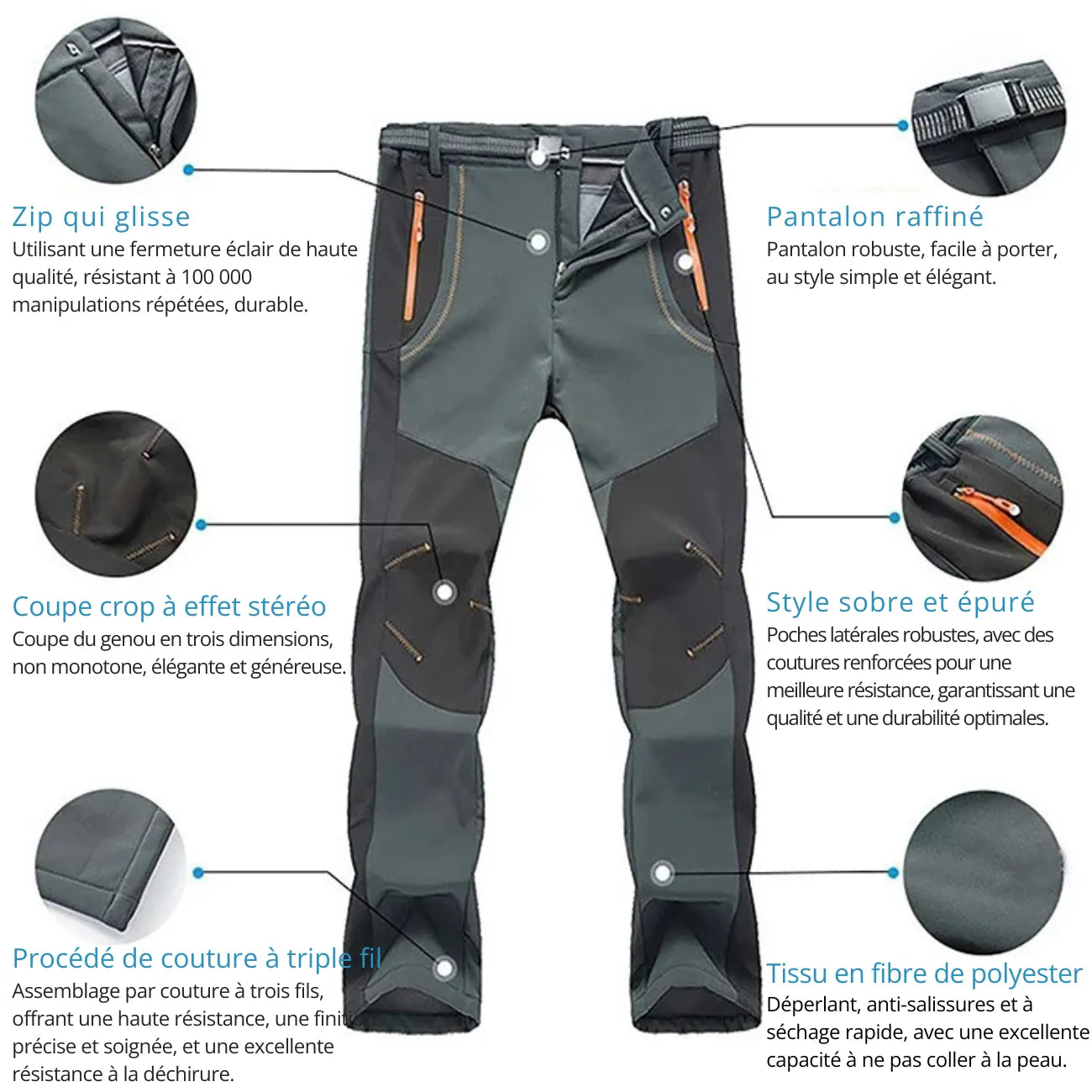 Pantalon de Trek Montagne