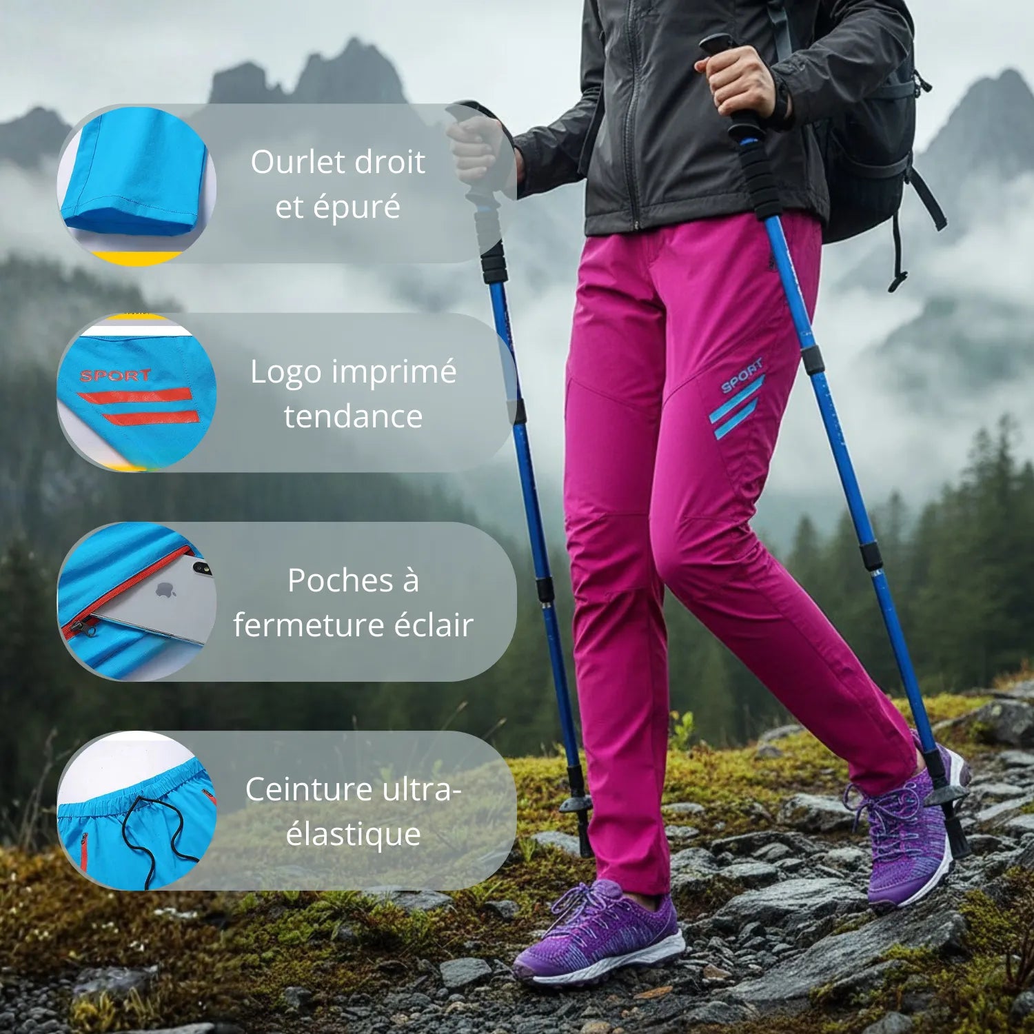 Pantalon de Trekking Femme