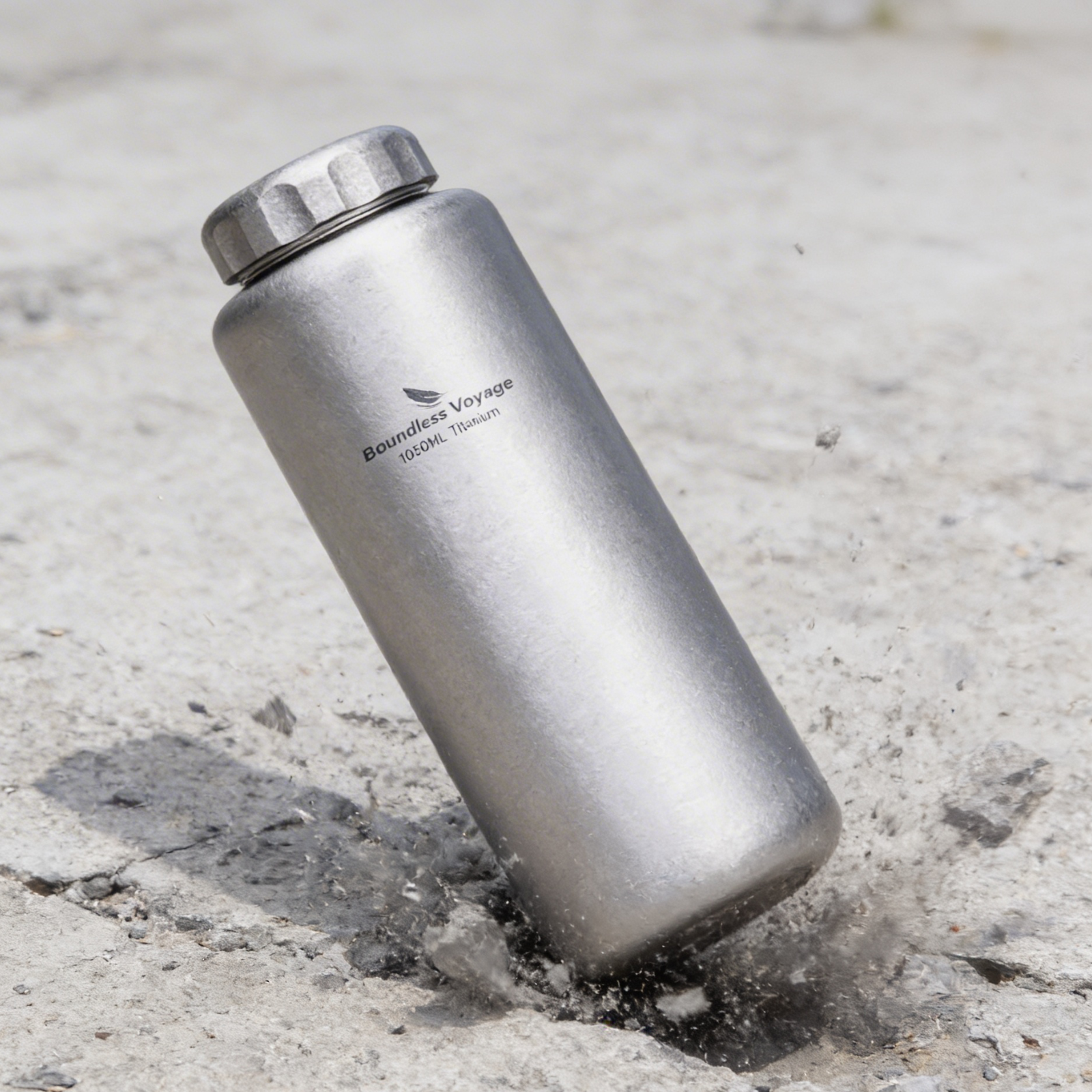 Bouteille d'hydratation Titane