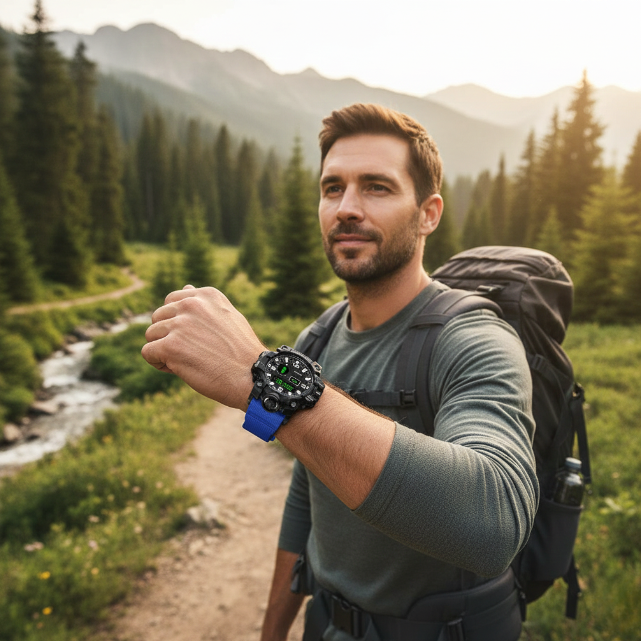 Montre Outdoor Trekking Homme