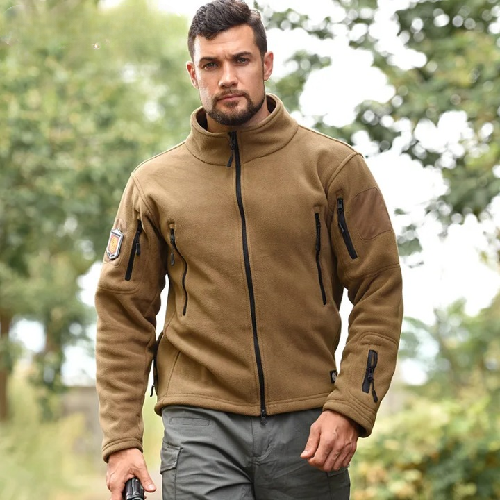 Veste Polaire Homme Zippée